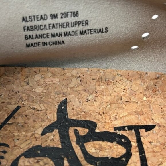 OTBT Alstead Lightweight Women's Zebra Leather Sneakers Athleisure Size 9M Comfy - Picture 10 of 13